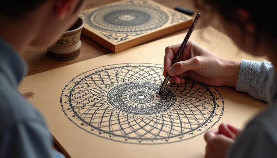 Workshop motifs géométriques islamiques